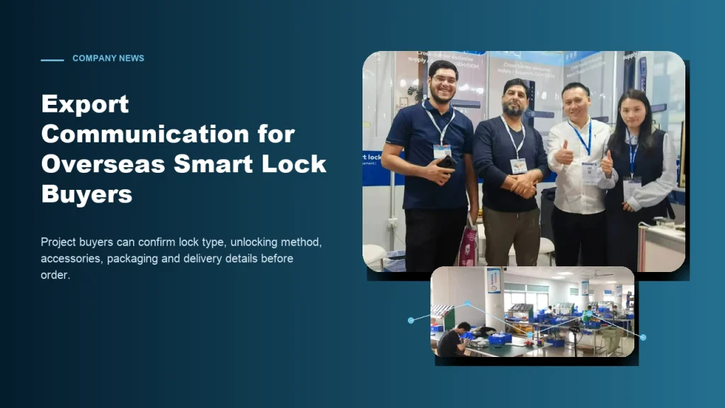 Haolock Supports Overseas Buyers with Practical Smart Lock Export Communication